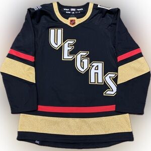 Vegas Golden Knights Blank Reverse Retro 2.0 Adidas NHL Hockey Jersey Size 42
